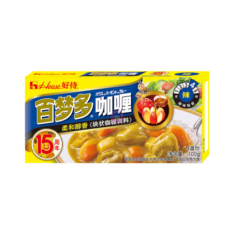 好侍百梦多咖喱辣味100g HS Curry Spicy Flavour