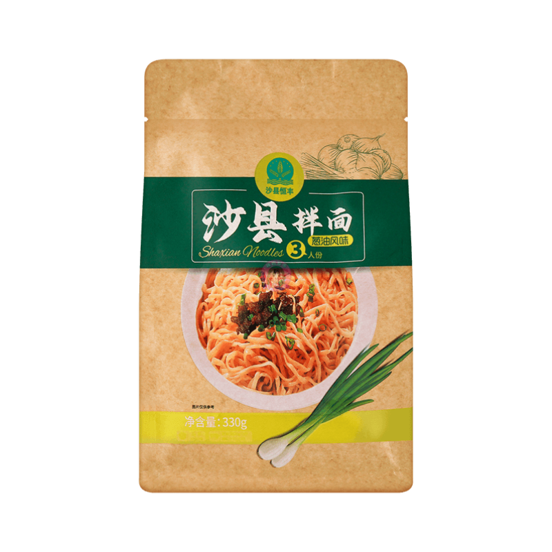 恒丰沙县葱油拌面110g Heng Feng Sha Xian Noodle With Scallion Oil