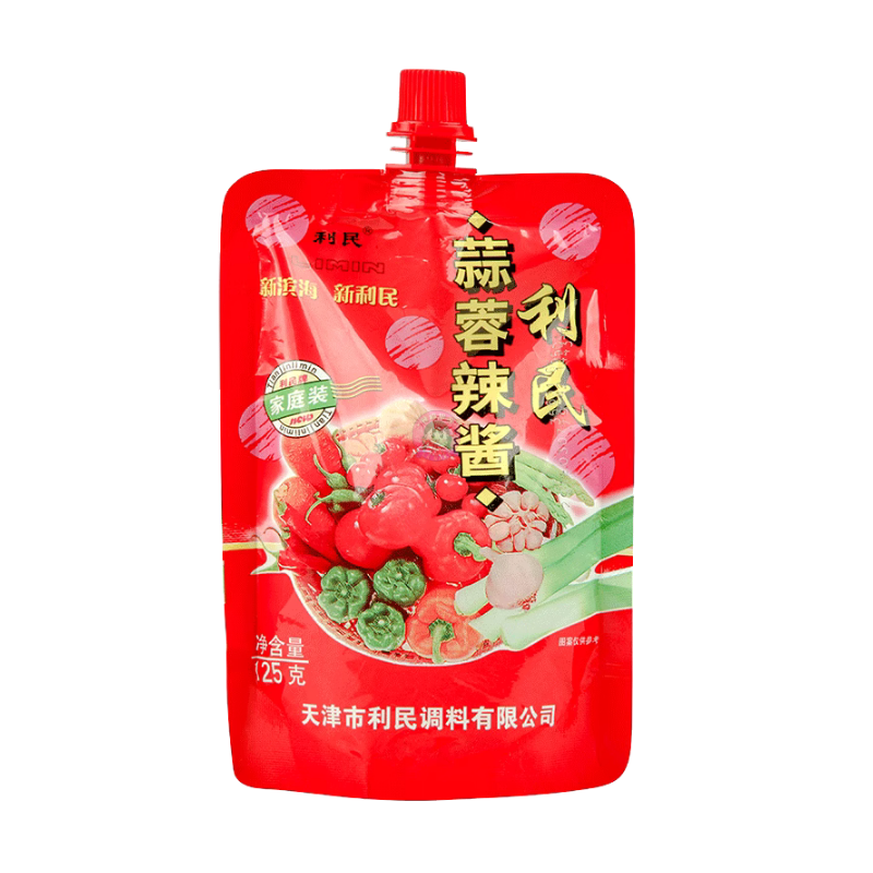 利民蒜蓉辣酱125g Li Min Garlic Chilli Paste