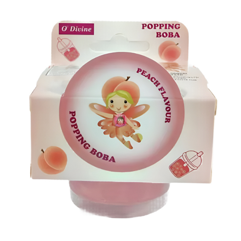 家之味爆爆珠水蜜桃味130g O'Divine Popping Boba Peach Flavour
