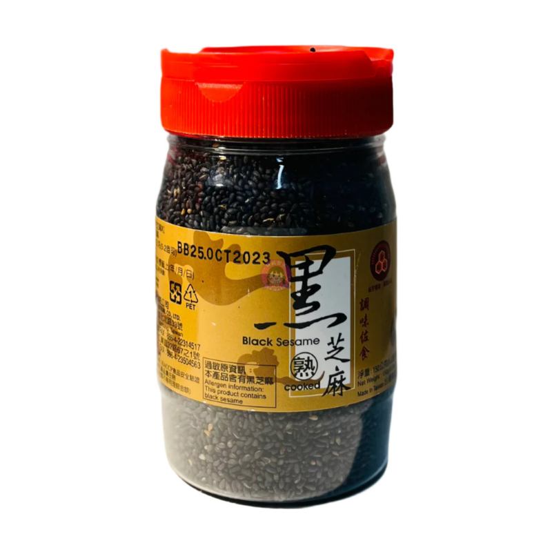 金润益熟黑芝麻150g CJI Cooked Black Sesame