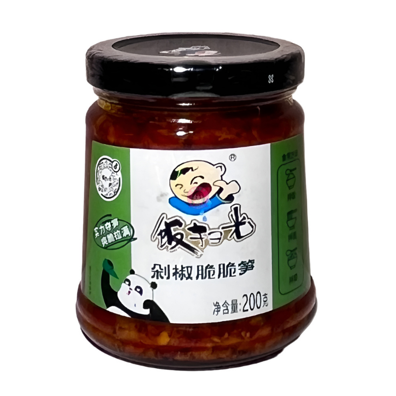 饭扫光剁椒脆脆荀200g FSG Chopped Chilli & Bamboo