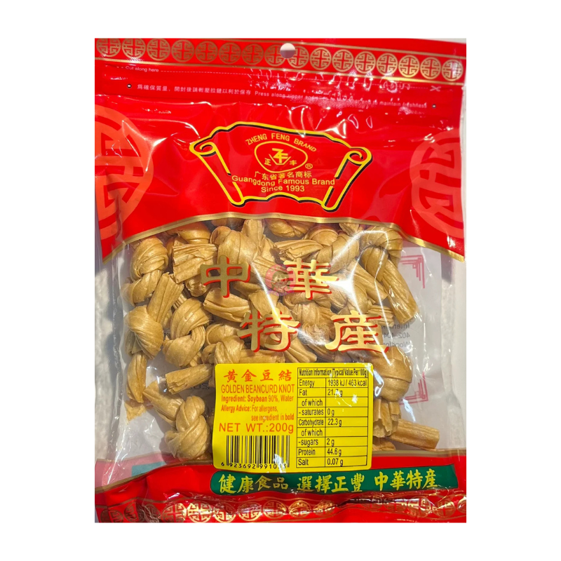正丰黄金豆结200g ZF Golden Beancurd Knot