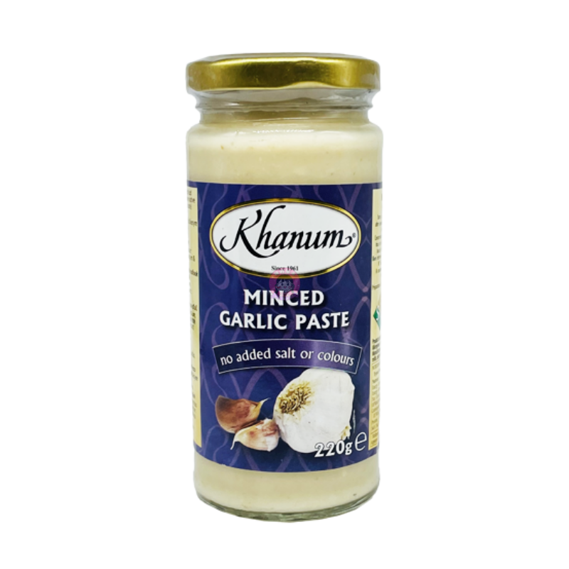 加龙牌蒜蓉220g Khanum Minced Garlic Paste