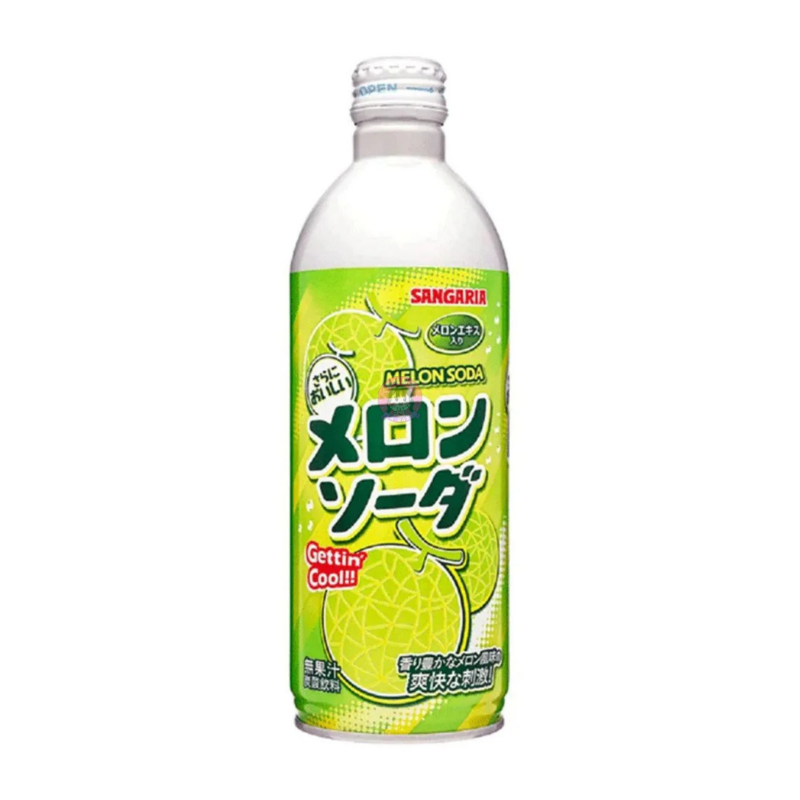 三佳利气泡水蜜瓜味250ml Sangaria Soda Drinks Melon Flavour