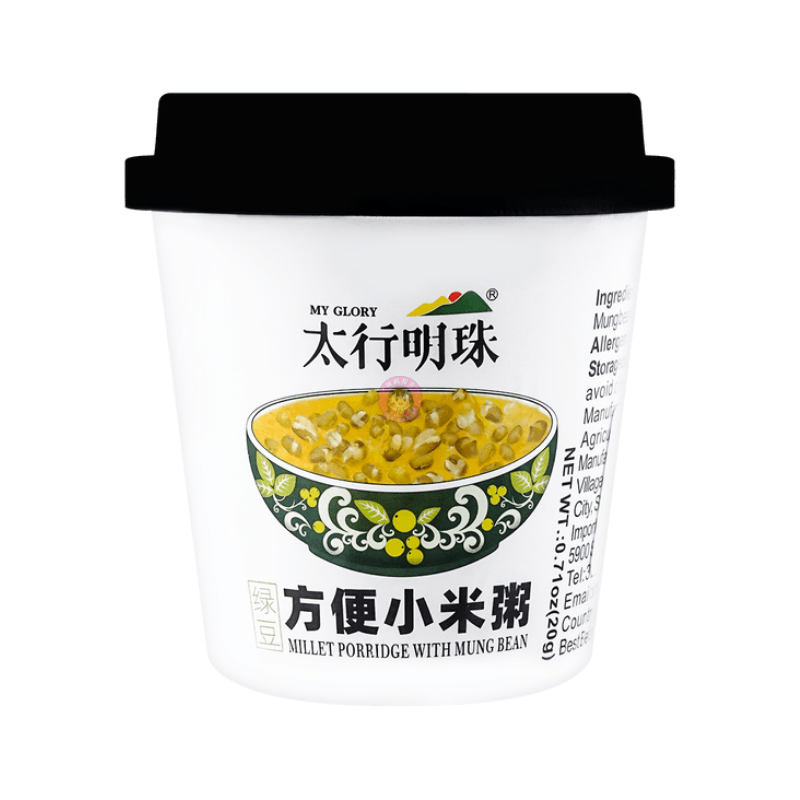 太行明珠方便小米粥绿豆味25g TH Instant Millet Porridge Mung Bean Flavour