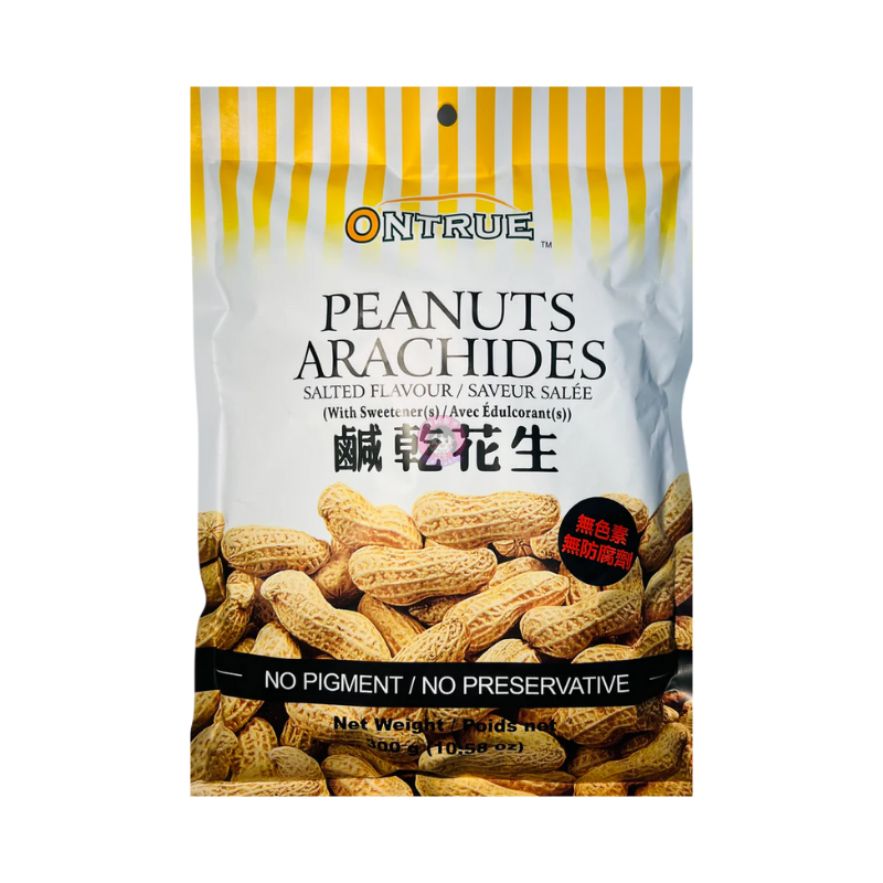 元宝咸干花生300g Ontrue Peanuts Salted