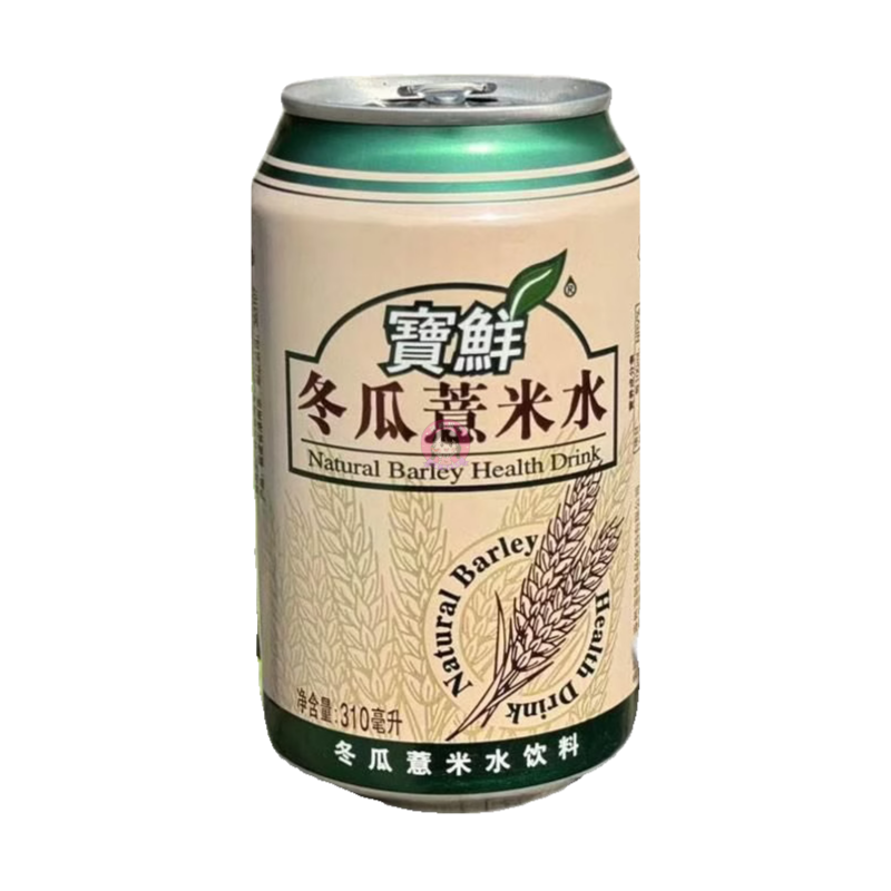 宝鲜冬瓜薏米水饮料310ml BX Winter Melon & Barley Drink