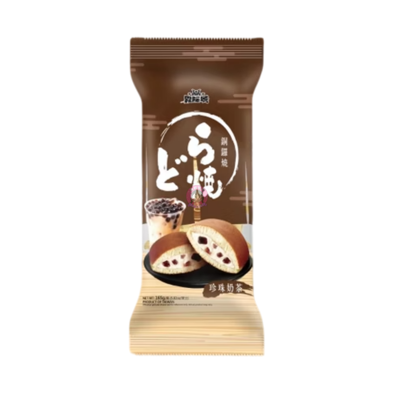 雾隐城铜锣烧珍珠奶茶3pcks 165g WYC Dorayaki Boba Milk Tea