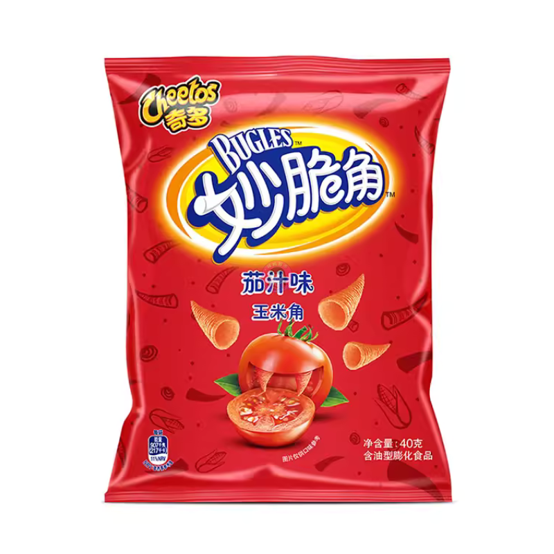 奇多妙脆角番茄味40g Cheeto Bugles Tomato Sauce Flavour