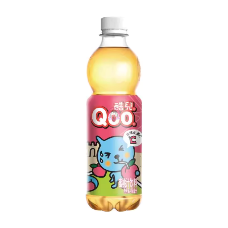 酷儿果汁蜜桃味450ml Qoo Juice Drink Peach Flavour