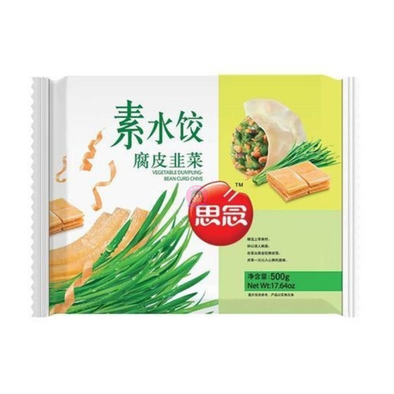 思念腐皮韭菜水饺500g Synear Soya Sheet & Chive Dumpling