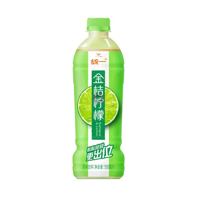 统一金桔柠檬500ml Unif Kumquat Lemon Flavour Drink