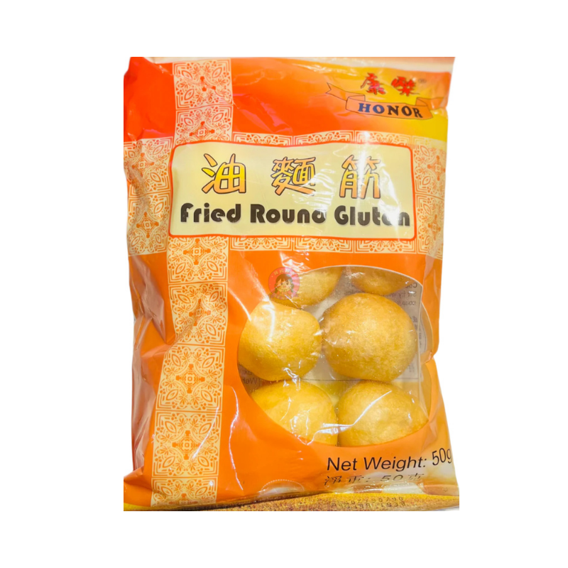 康乐油面筋50g HONOR Fried Round Gluten
