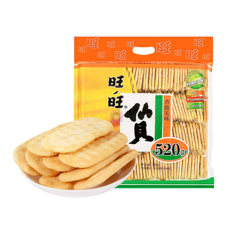 旺旺仙贝520g WantWant Rice Cracker