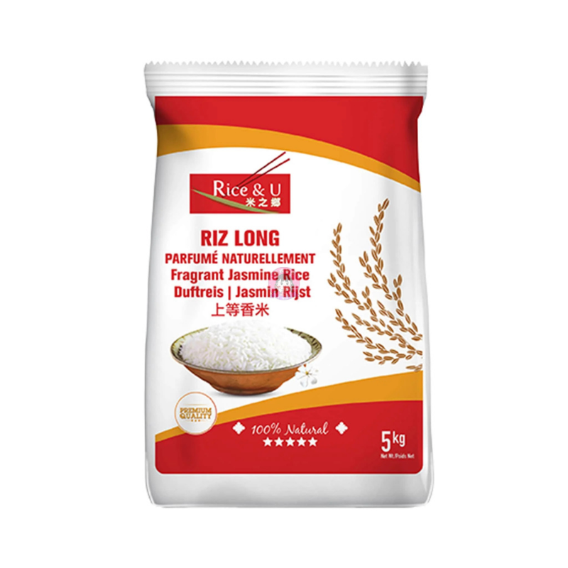 米之乡上等香米5kg Rice & U Riz Long Jasmine Rice