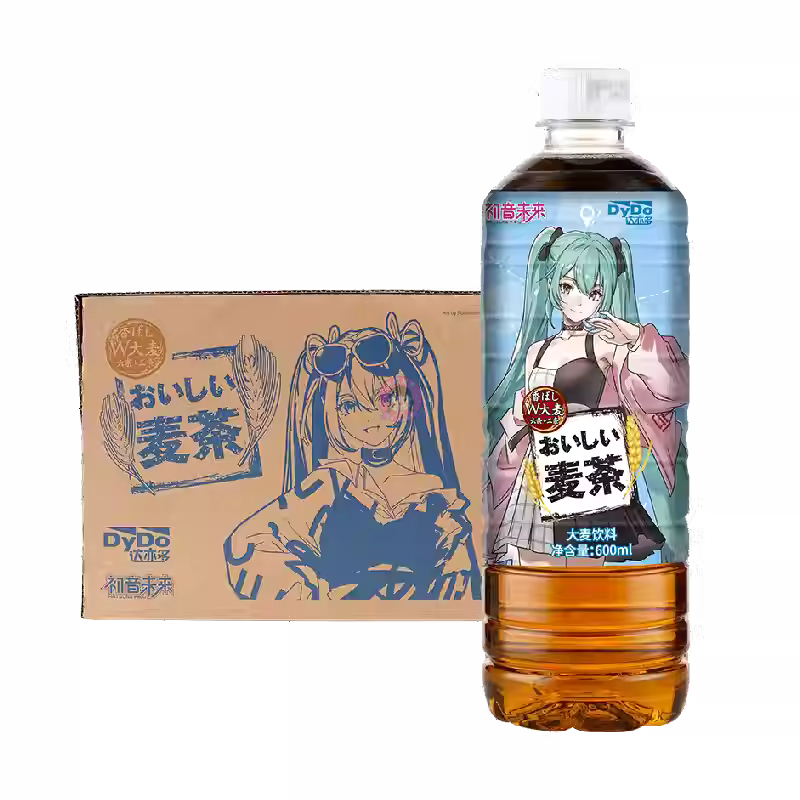 达亦多大麦饮料初饮未来600ml DYDO Roasted Barley Tea Drink Sugar Free