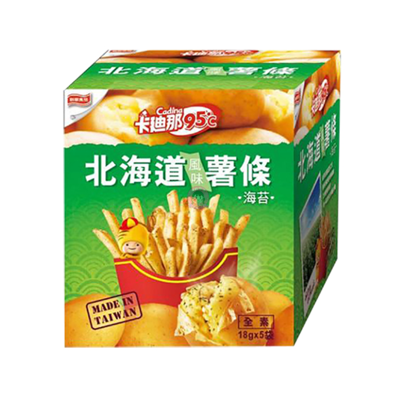 卡迪那95℃薯条海苔味90g Ka Di Na French Crispy Fries Seaweed Flavour