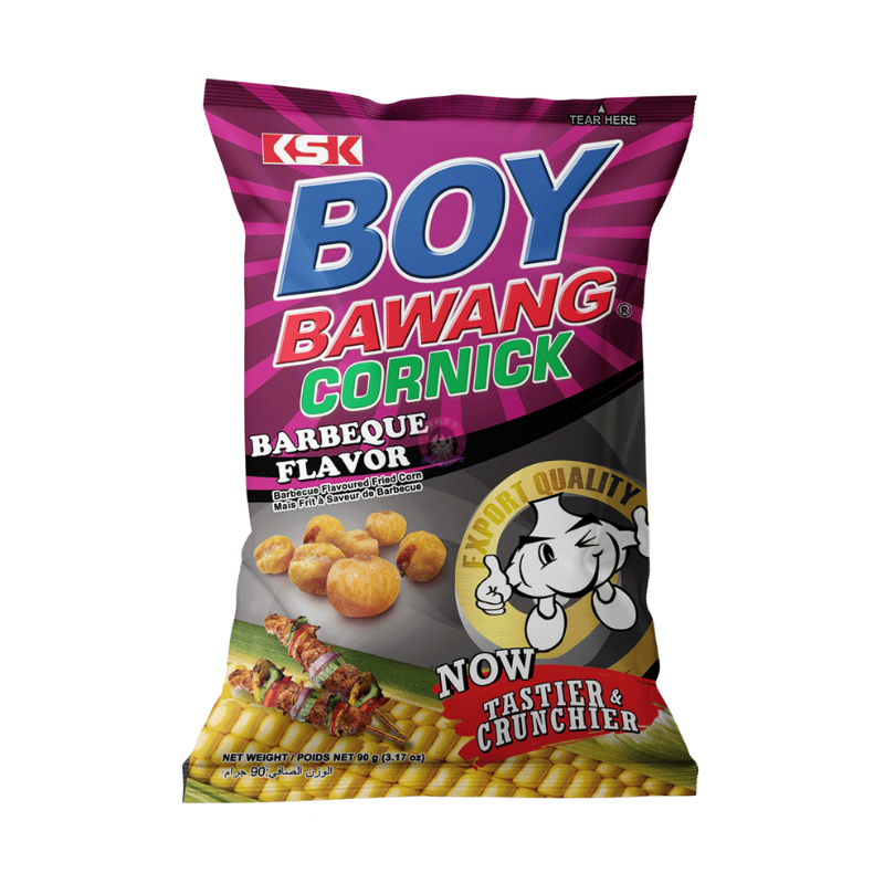 Boy Bawang Cornick BBQ Flavour 90g