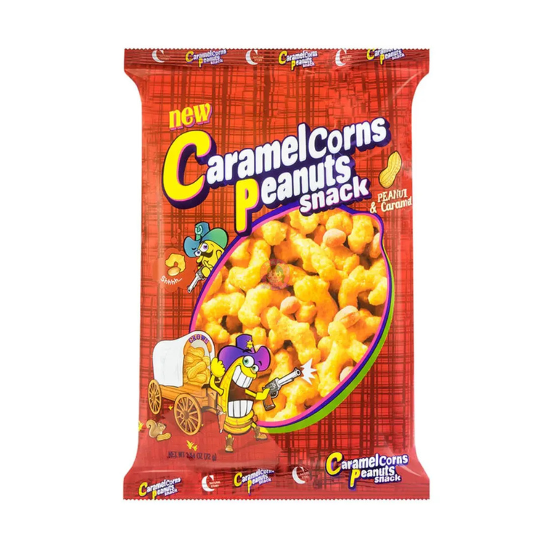 Crown Caramel Peanut Corn 72g