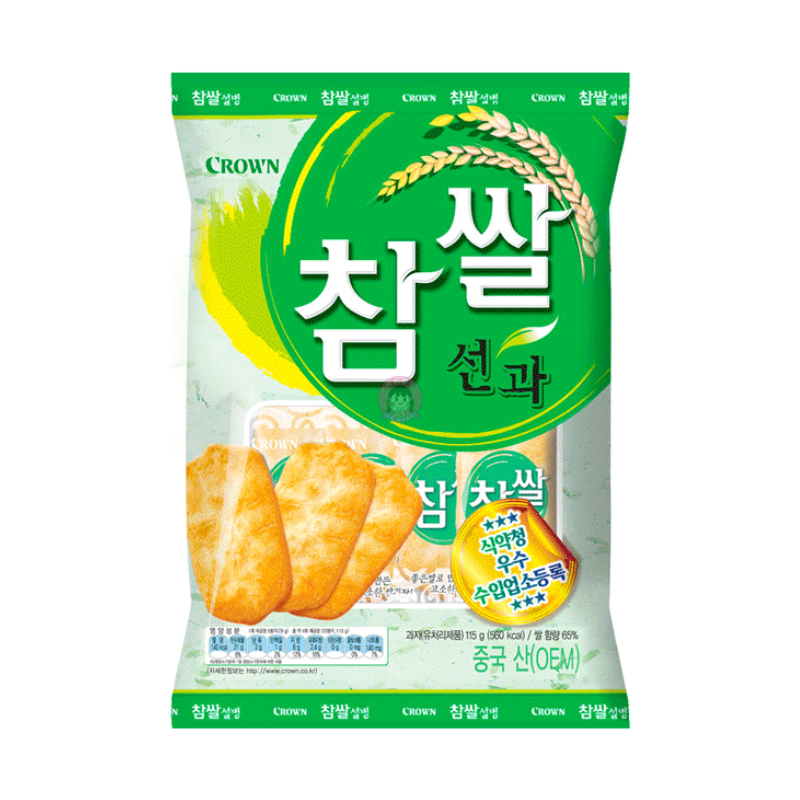 Crown Senbei Rice Cracker 115g