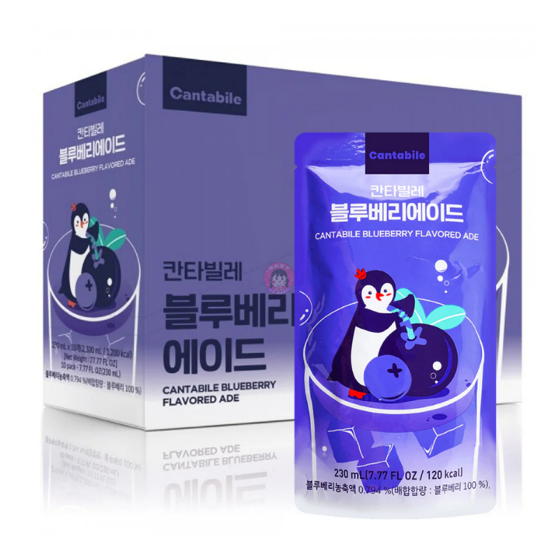 Dongsuh Wellbeing Cantabile Ade Blueberry Flavour 230ml