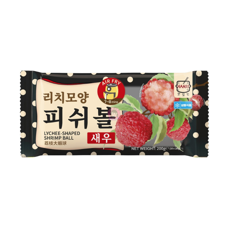Hanss荔枝大虾球200g Hanss Lychee Shaped Shrimp Ball
