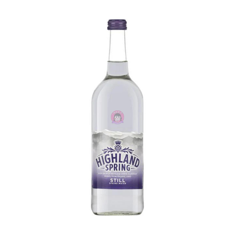 Highland Spring Still Water Glass Bottle 330ml