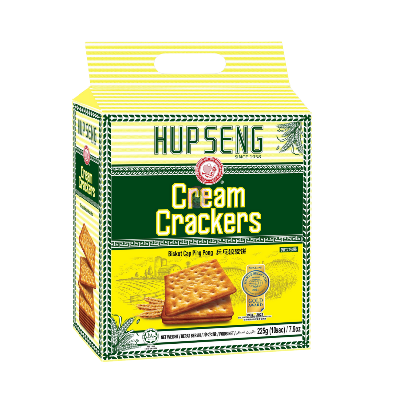 Hup Seng Cracker 225g 乒乓较较饼