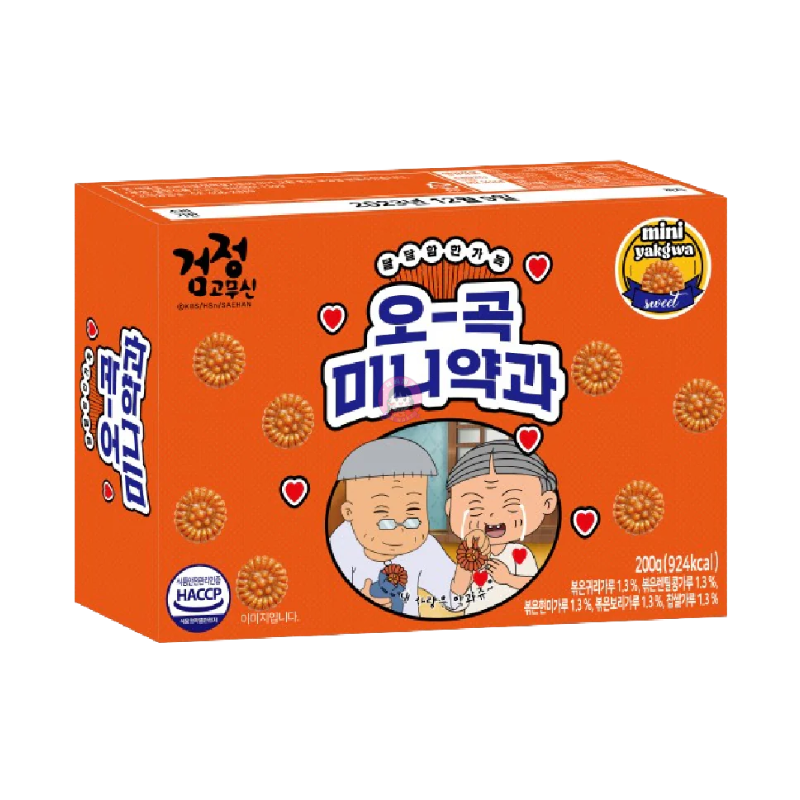 Hyosung Korean Traditional Mini Cookies Yakgwa 200g