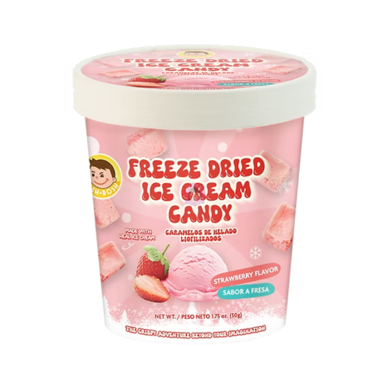 Josh Bosh Freeze Dried Ice Cream Strawberry 50g