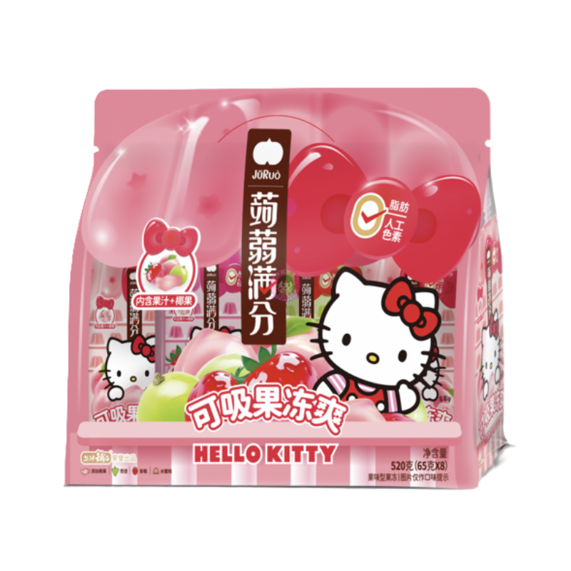 Jur蒟蒻满分可吸果冻爽混合口味520g Jur Jelly Drink Assorted Flavour