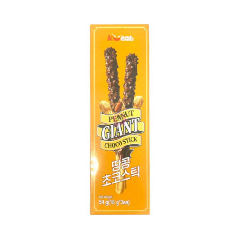 K Eats Giant Choco Stick Peanut Flavour 54g