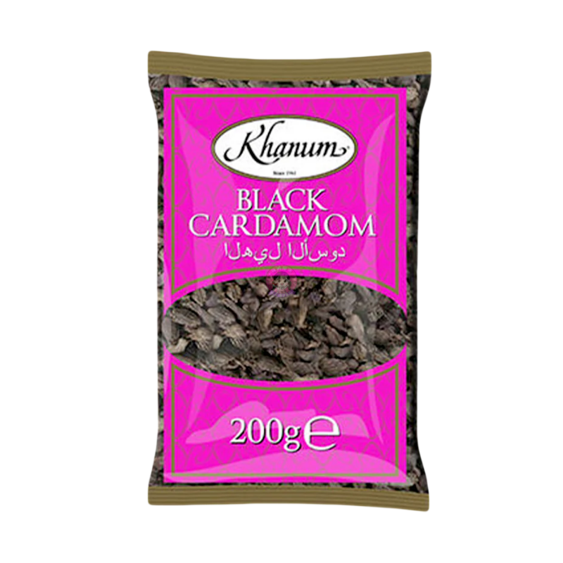 Khanum Black Cardamon 200g