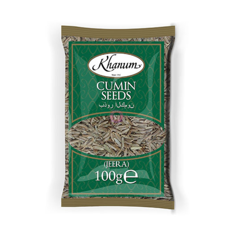 Khanum Cumin Seeds Jeera 100g