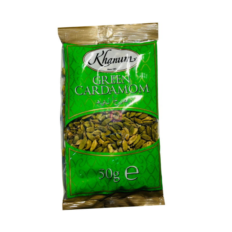 Khanum Green Cardamons 50g