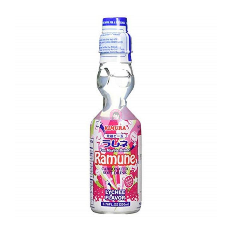 Kimura Ganso Ramune Lychee 200ml
