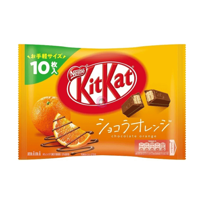 雀巢迷你Kit Kat橘子味94g Nestle Mini Kit Kat Orange Flavour