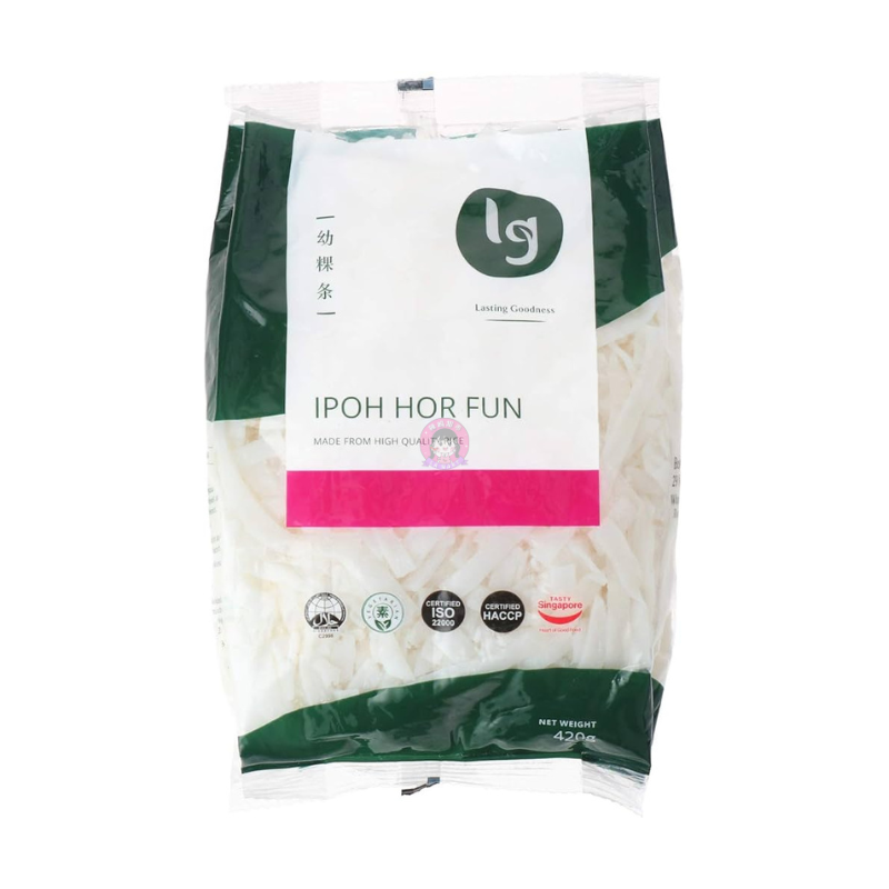 LG Brand Ipoh Hor Fun 420g 怡保细河粉