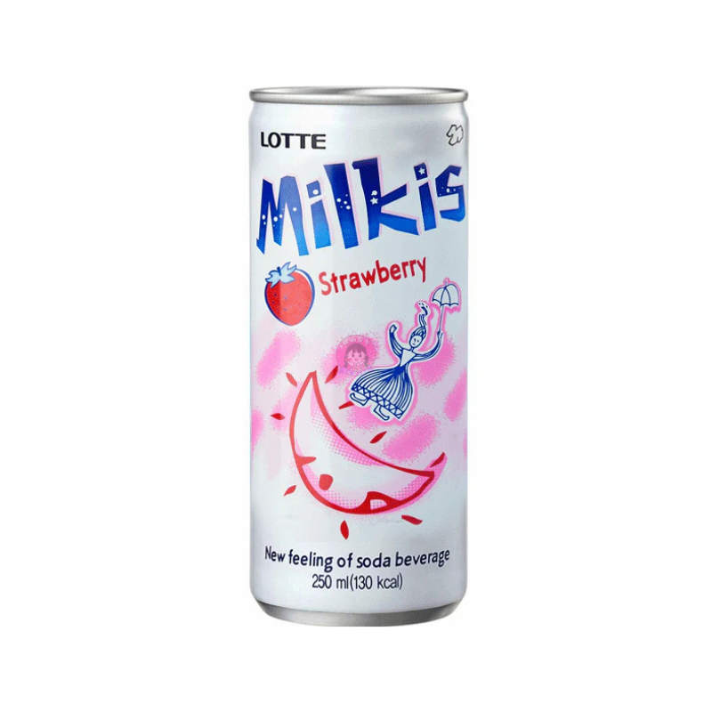 Lotte Milkis Strawberry Flavour 250ml
