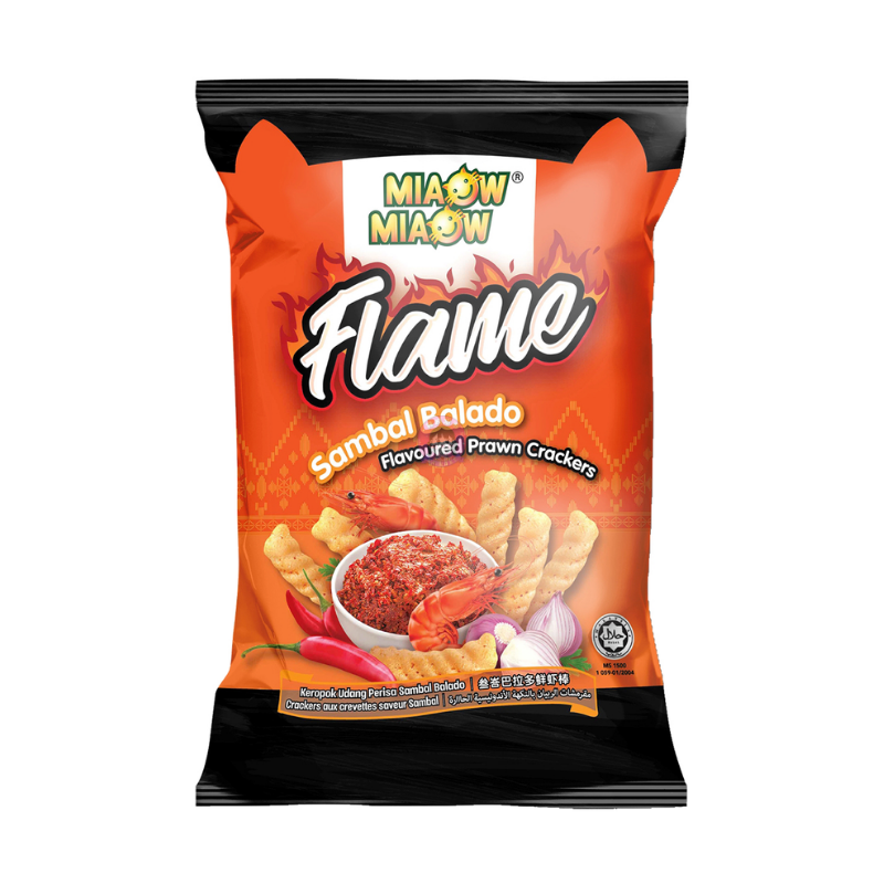 Miaow Miaow Flame Prawn Cracker Sambal Balado
