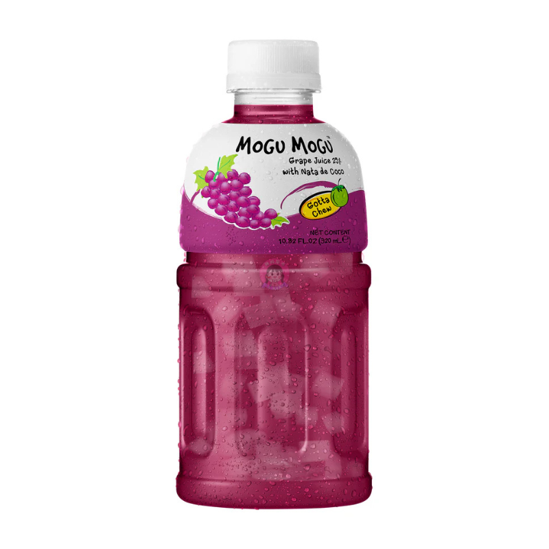 Mogu Mogu Fruit Drink Grape Flavour 320ml