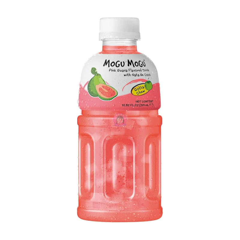 Mogu Mogu Fruit Drink Pink Guava Flavour 320ml