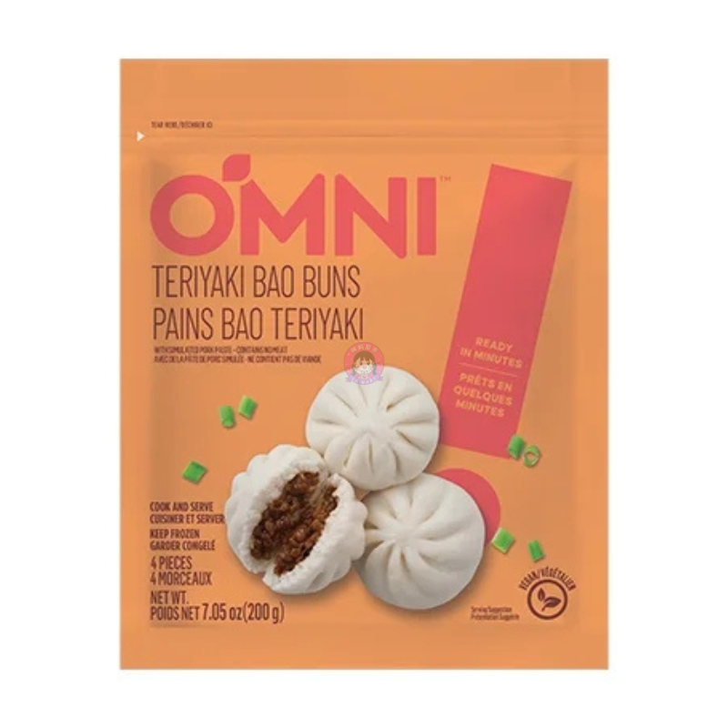Omni Plant-Based Teriyaki Bao 200g
