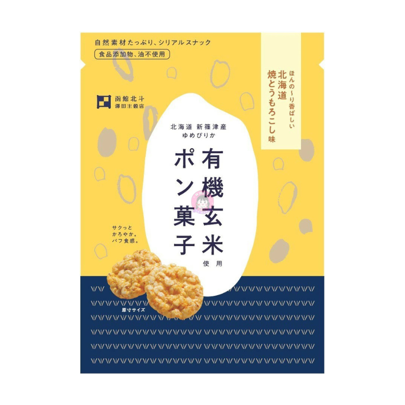Organic Brown Rice Cracker Original Flavour 30g