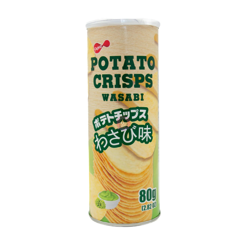 Peke Potato CrispsWasabi Flavour 80g