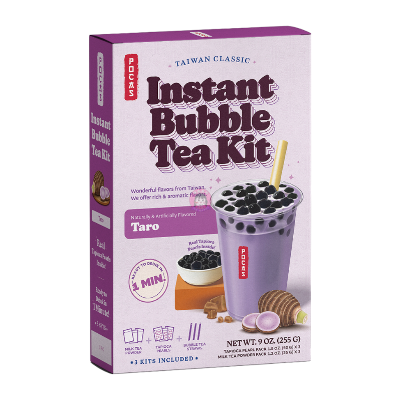 Pocas Bubble Tea Kit Taro Flavour 255g