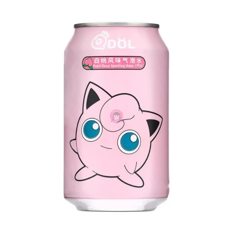 QDOL Soda Peach Flavour 白桃风味气泡水 330ml