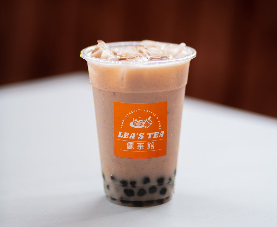 红豆珍珠奶茶 Red Bean Bubble Tea