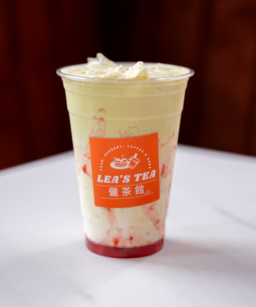 招牌冰草莓抹茶 Signature Iced Strawberry Matcha